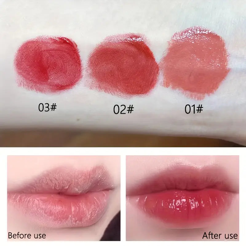 3-Piece Berry Lip Gloss Set – Smooth Application with Twist-Up Design Shades