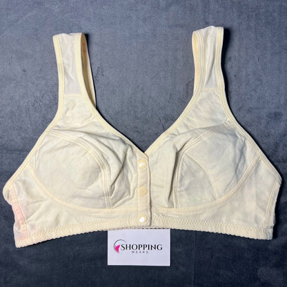 Multi-Colors Winter Button Bra for Women – Non-Wired Front Button Design